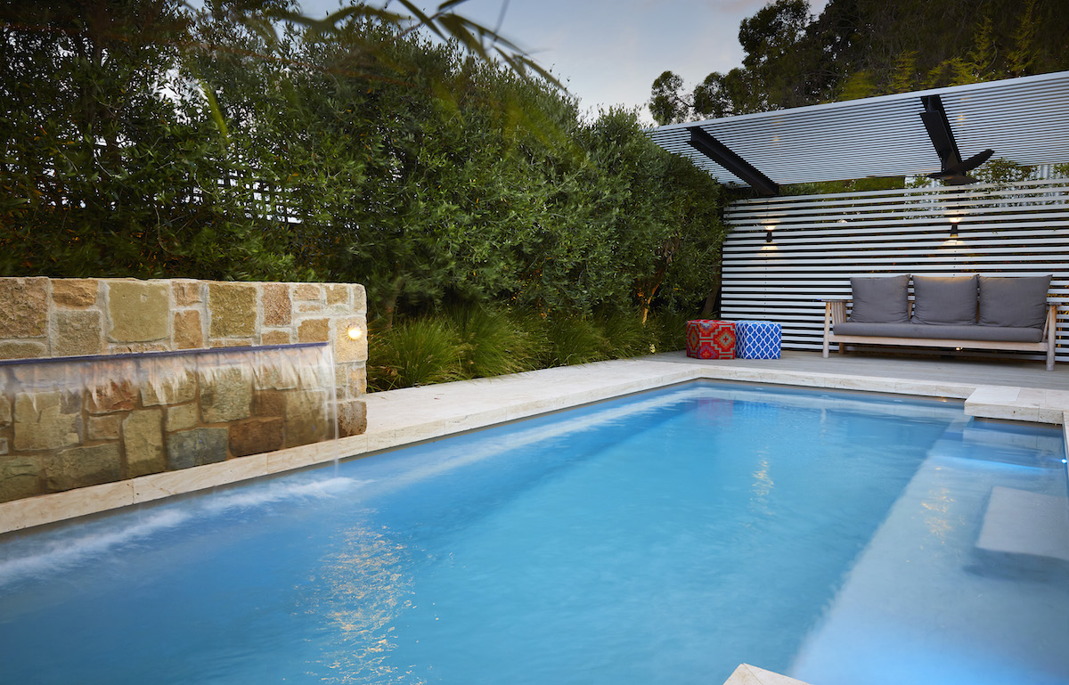 Majestic Slim Line Fibreglass Swimming Pool Bicton