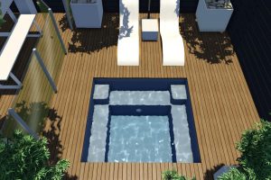 Spas2.5m x 1.9m
